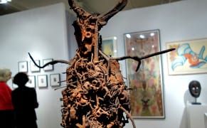 At Metro Curates Fair, Ceramic Poodles, Secret Society Chairs, and Everything in Between