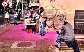 Artists Paint the Town of Johannesburg Pink