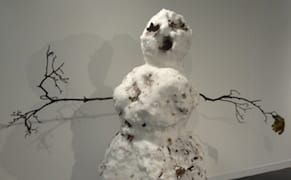 When the Weather Gives You Snowmageddon, Make Art Snowmen