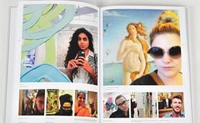 Someone Made a Book of #artselfies