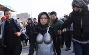 After Protesting Sexual Violence, Afghan Artist Forced into Hiding