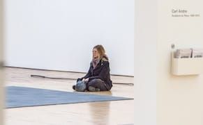 Crying for Ana Mendieta at the Carl Andre Retrospective