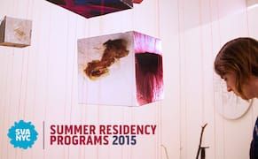 Apply Now for the School of Visual Arts' 2015 Summer Residency Programs