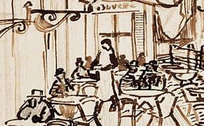 Looking for Leonardo in van Gogh's "Cafe Terrace at Night"