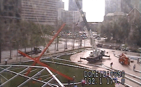 Security Footage of Dallas Museum of Art's Crane Crash Oozes Suspense