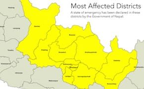 Open-Source Maps Help Guide Nepalese Earthquake Relief