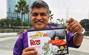 Malaysian Cartoonist Charged with "Sedition" for Political Tweets