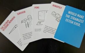 A Card Game to Debate the Absurd Extremes of Cultural Opinions