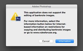 What Happens When You Try to Photoshop Money