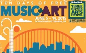 Ten Days of Free Music and Art at Pittsburgh's Three Rivers Arts Festival