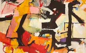 Learning from an Artist's Early Experiments with AbEx