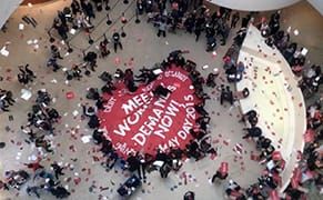 May Day Occupation at Guggenheim Closes Museum #GuggOccupied