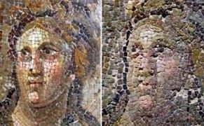 Botched Restoration Leaves Ancient Mosaics Looking Like Cartoons