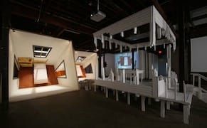 A Novel Comes to Life as a Warped Sculptural Wonderland