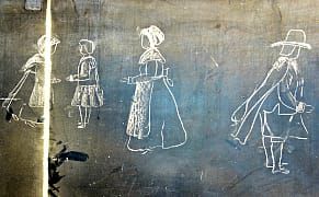 Century-Old School Chalkboard Drawings Offer a History Lesson