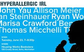 Join Hyperallergic for Readings, Flame Wars, and More at Housing Works on June 23