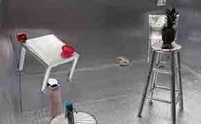 A Silver Room at Bushwick Open Studios