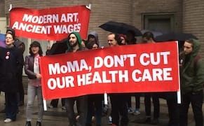 Talks Between the MoMA and Its Workers Stall Following Protest