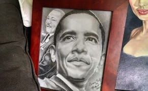 Escaped Convicts Swapped Celebrity Portrait Paintings for Tools