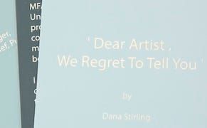 In a Success-Driven Culture, an Artist Publishes Her Rejection Letters