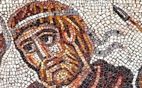 Mosaic Possibly Depicting Alexander the Great Found in Ancient Synagogue