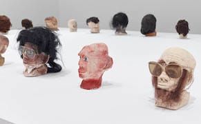 Flashes of Life in Sculpted Skulls and Frozen Faces