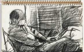 A Lifetime of Sketchbooks from Postwar Painter Richard Diebenkorn