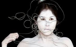 Drawn Self-Portraits Materialized as Masks