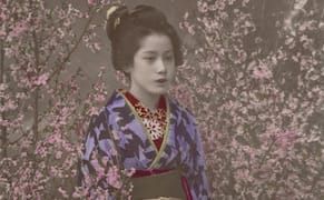 Hand-tinted Photos of Geishas and Idyllic Landscapes in Early Modern Japan