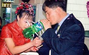 Found Photographs Show How Couples Light It Up During Chinese Weddings