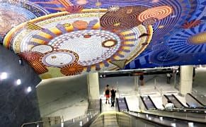 Various Visions of the Future in NYC's First New Subway Station in 25 Years