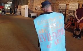 At Venice Biennale, Artists Stage a Pageant for Precarious Workers in Abu Dhabi