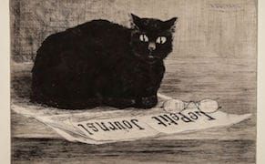 Four Centuries of Cat Art Go Up for Auction