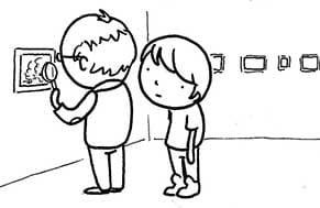 The Old Man and the Magnifying Glass