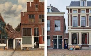Exact Location of Vermeer's "The Little Street" Discovered