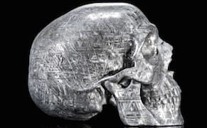 A Skull Carved from a Meteorite Lands on the Auction Block