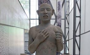 Faux-Archaeological Artifacts of an Imagined Skater-Aztec Civilization