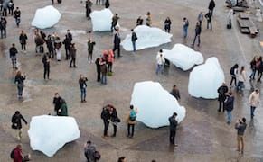 Olafur Eliasson's Sundial of Melting Icebergs Clocks In at Half-Past Wasteful