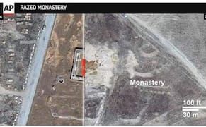 Satellite Images Confirm the Destruction of Iraq's Oldest Christian Monastery by ISIS
