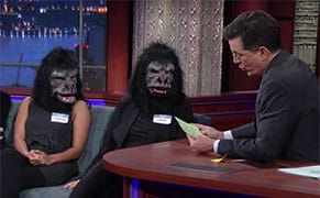 A Few Things You Won't Learn from Stephen Colbert's Interview with the Guerrilla Girls