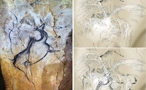 Prehistoric Caves May Contain Oldest Paintings of Volcanic Eruptions