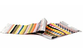 See Your DNA Visualized on a Colorful, Patterned Scarf