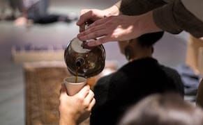 In a Tea Ritual, Stopping Time and Reflecting on War with a Veteran