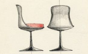 The Origins of Eero Saarinen's TWA Terminal in a One-Legged Chair