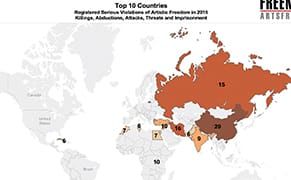 Attacks on Artistic Freedom Almost Doubled Worldwide in 2015, Report Says