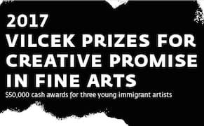 The Vilcek Foundation Offers Three $50,000 Cash Awards for Young Immigrant Artists