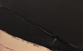 A Japanese Artist Who Sculpted Rather Than Painted His Canvases