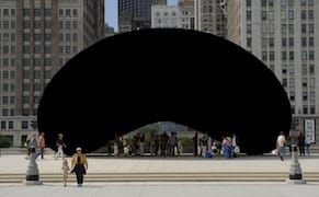 Anish Kapoor Coats “Cloud Gate” in the Darkest Black Known to Humanity