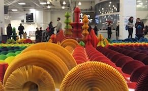 At a Generally Flat Art on Paper Fair, Some Cutting Works