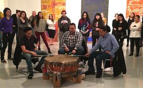 Amid Racial Tensions at Rutgers, a Lenape Friendship Dance Offers a Moment of Release